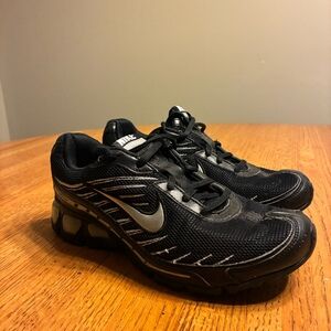 Vintage 2008 Nike Air Max Refresh 2 Black Silver Metallic 324663-001 Size 6W